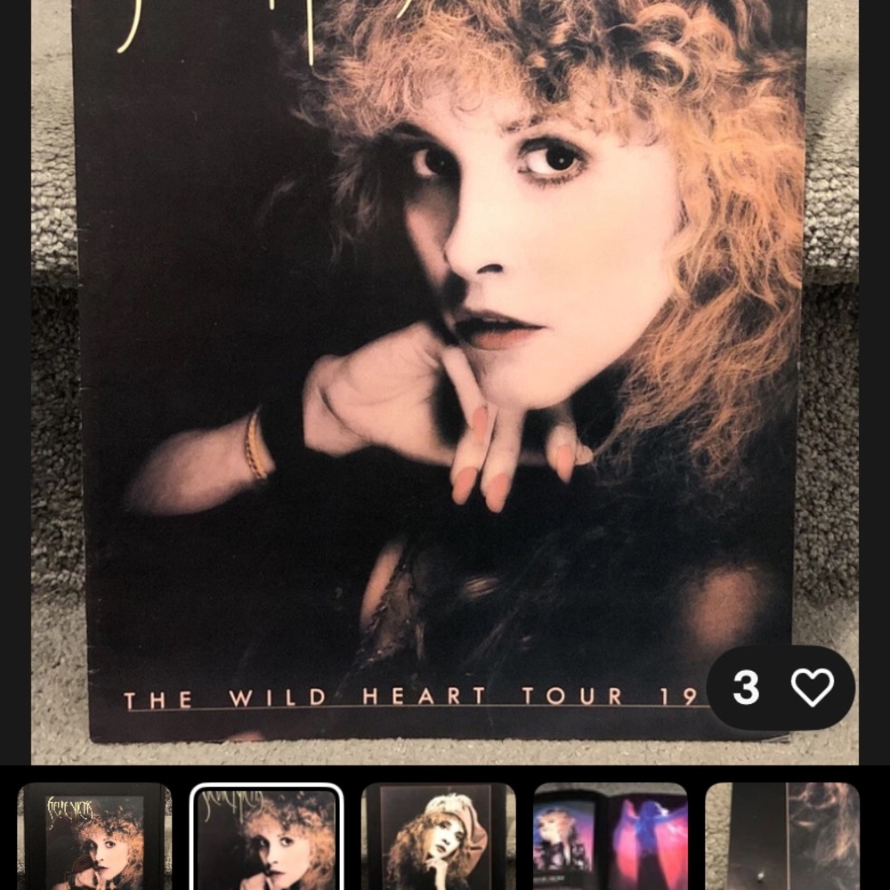 The Wild Heart Tour 1983 Program